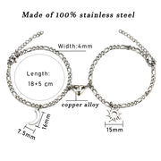 Connect Your Worlds: Sun &amp; Moon Magnetic Bracelets