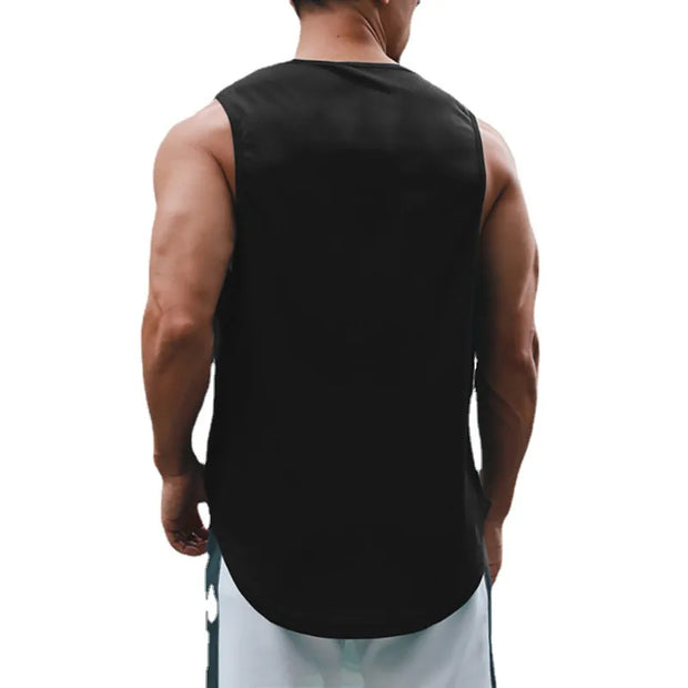 Men’s Summer Gym Tank Top – Sleeveless Muscle Shirt for Workouts, Training & Fitness-Shoppers Preferred Choice