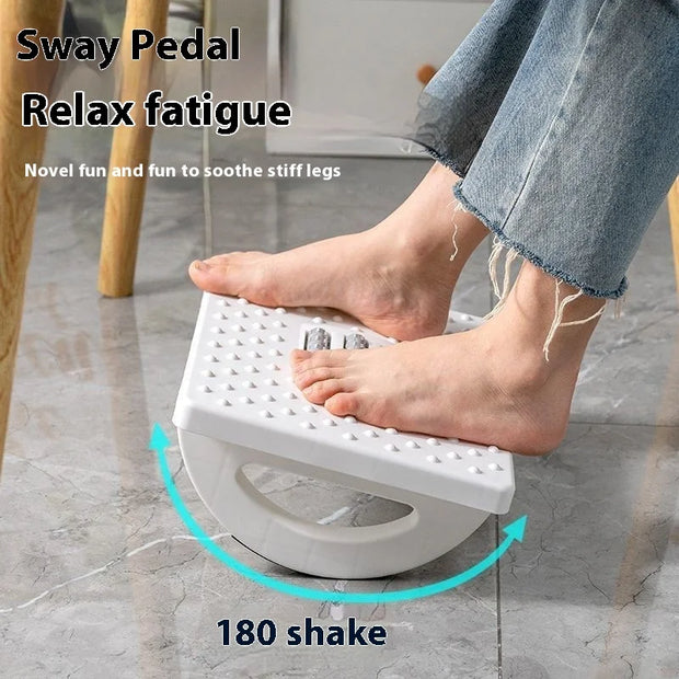 Portability Footrest Under Desk Footrest Ergonomic Foot Stool with Massage Rollers Footrest For Home Office Work Fast Ship-Shoppers Preferred Choice