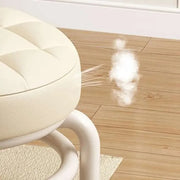With Wheel Seat Sliding Wheel Low Stool Universal Wheel Small Stool Children Multifunctional Shoe Changing Stool Round Stool