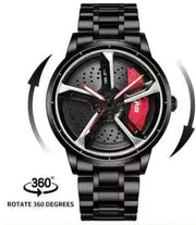 3D Spinning Men's Watch – Inspired by the Thrill of the Road