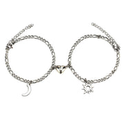 Connect Your Worlds: Sun &amp; Moon Magnetic Bracelets