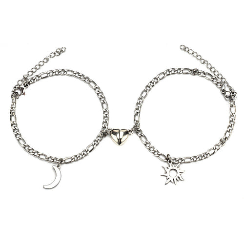 Connect Your Worlds: Sun &amp; Moon Magnetic Bracelets
