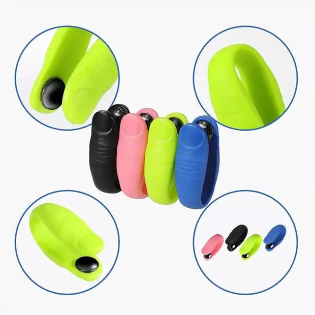 4Pcs Finger Joint Hand Massager Wearable Acupressure Massager Headache Relief Tension Relief Relieving Head Pain