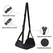 Portable Foot Mat - Adjustable Strap Office Resting Foot Mat Foot Hammock Foot Mat Lazy Man Magic Travel Magic Travel Airplane