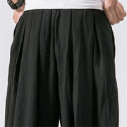 Oversize Men’s Harem Pants – Loose Fit Linen Trousers for Casual & Lounge Wear