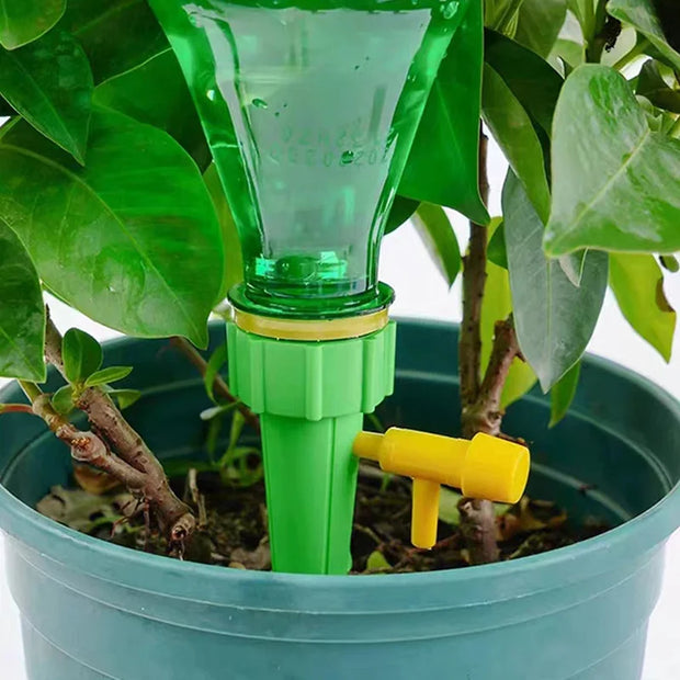 Automatic Drip Irrigation System Self Watering Spike For Flower Plants Greenhouse Garden Adjustable Auto Water Dripper Device