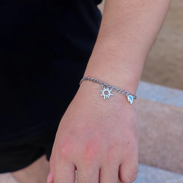 Connect Your Worlds: Sun &amp; Moon Magnetic Bracelets