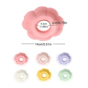 A Pairs of Washing Face Spa Wrist Band Silicone Solid Color Waterproof Cuff Wrist Strap Hair Accessories Headwrap Makeup Tool
