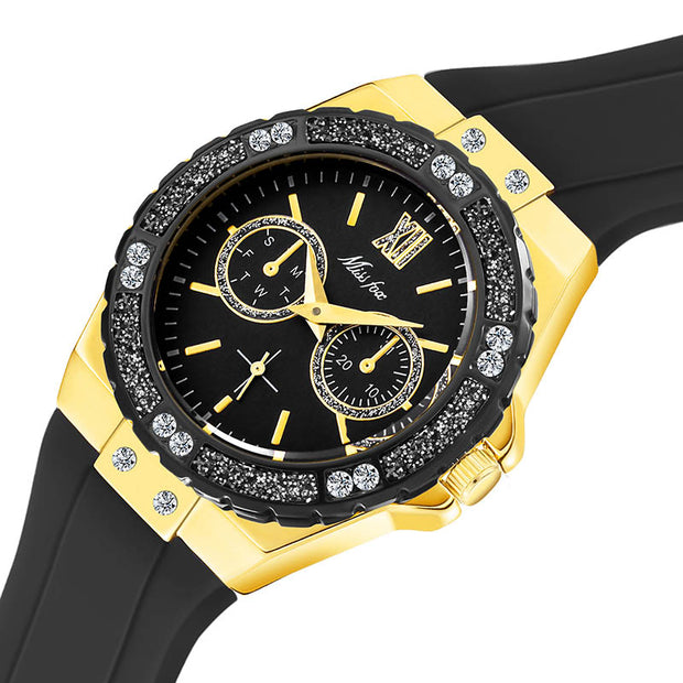 Analog Women's Watch with Chronograph