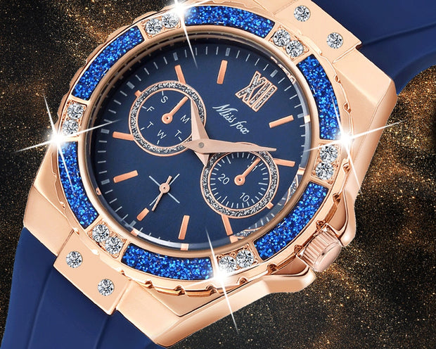 Analog Women's Watch with Chronograph