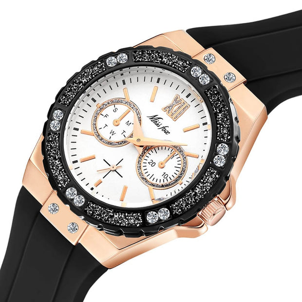 Analog Women's Watch with Chronograph