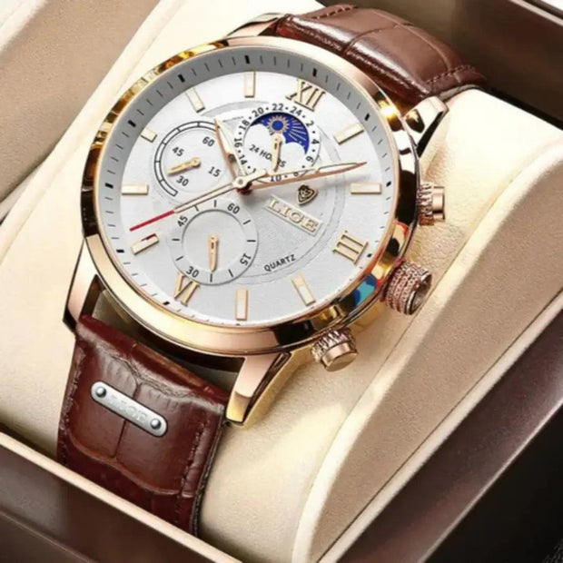 Brand New Luxury Chronograph Watch – Elegant and Highly Functional Timepiece