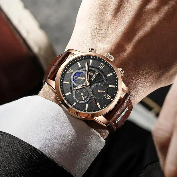 Brand New Luxury Chronograph Watch – Elegant and Highly Functional Timepiece