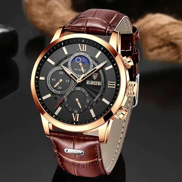 Brand New Luxury Chronograph Watch – Elegant and Highly Functional Timepiece