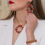 Chiacchierino Lace Earrings – Handmade Sicilian Artistry