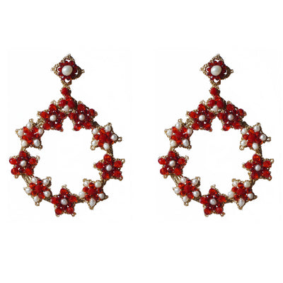Chiacchierino Lace Earrings – Handmade Sicilian Artistry