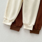 Cozy Teddy Toys Two-Piece Set for Babies &amp; Toddlers - Casual Waffle Knit Pullover & Pants