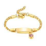 Customized Birthstone Bracelet for Baby