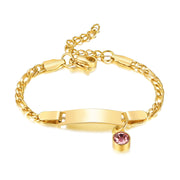 Customized Birthstone Bracelet for Baby