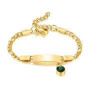 Customized Birthstone Bracelet for Baby