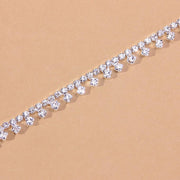 Dazzling Steps: A Review of the Rhinestone Water Drop Anklet