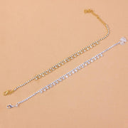 Dazzling Steps: A Review of the Rhinestone Water Drop Anklet