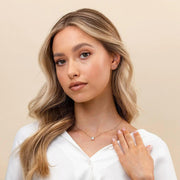 Elevate Your Style with the PAVOI 14K Gold Plated Crystal Solitaire Necklace