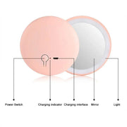 Glow On-the-Go with Our Pocket LED Makeup Mirror
