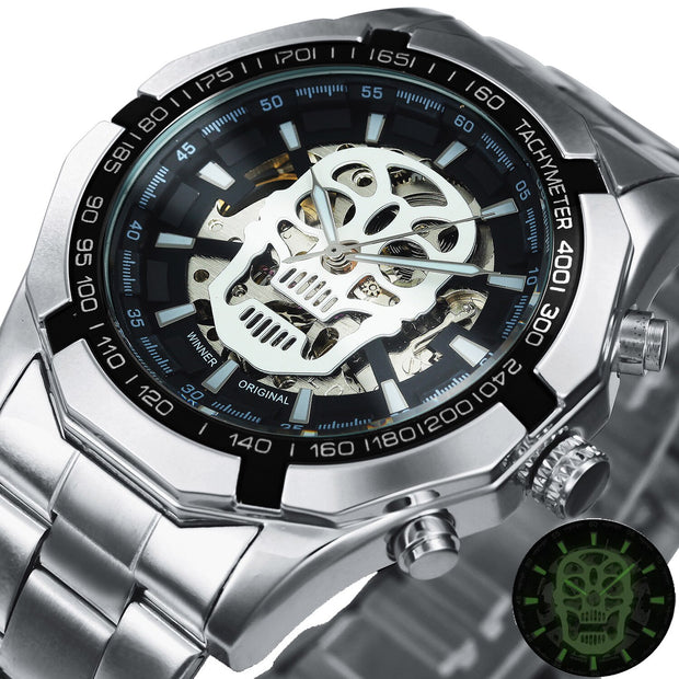 Golden Mechanic Luxury Aviator Men’s Watch