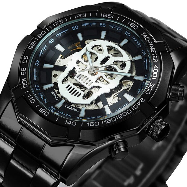 Golden Mechanic Luxury Aviator Men’s Watch