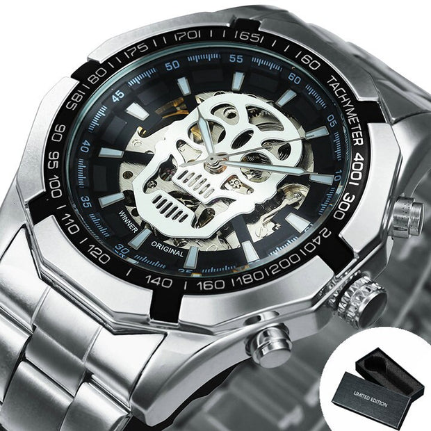 Golden Mechanic Luxury Aviator Men’s Watch