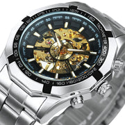 Golden Mechanic Luxury Aviator Men’s Watch