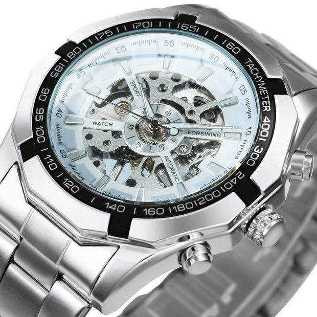 Golden Mechanic Luxury Aviator Men’s Watch