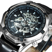 Golden Mechanic Luxury Aviator Men’s Watch
