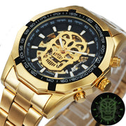 Golden Mechanic Luxury Aviator Men’s Watch