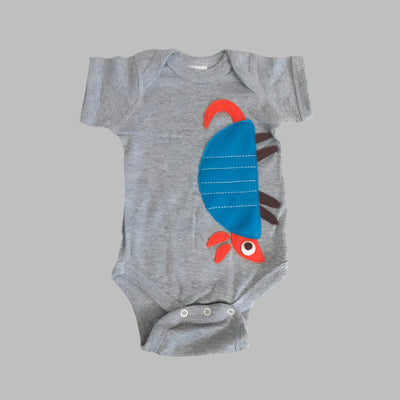 Handmade Armadillo Baby Bodysuit – Made with Love in Austin, Texas