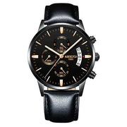 Introducing the Epitome of Elegance: The Men's Luxurious Gold Wristwatch!