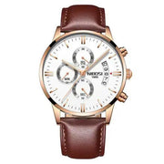 Introducing the Epitome of Elegance: The Men's Luxurious Gold Wristwatch!