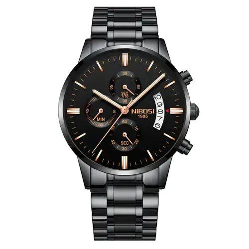 Introducing the Epitome of Elegance: The Men's Luxurious Gold Wristwatch!