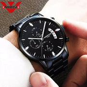 Introducing the Epitome of Elegance: The Men's Luxurious Gold Wristwatch!