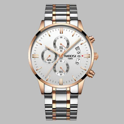 Introducing the Epitome of Elegance: The Men's Luxurious Gold Wristwatch!
