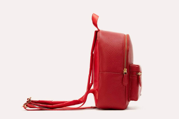 Itty-Bitty Backpack: Genuine Pebble Leather, Perfectly Petite