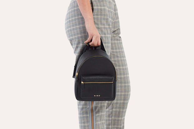 Itty-Bitty Backpack: Genuine Pebble Leather, Perfectly Petite