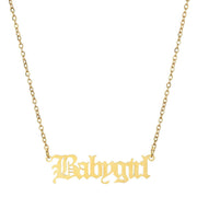 Kid's Personalized Name Necklace