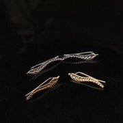 Leaf Crawler Earrings - Zinc Alloy Climber Style