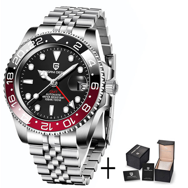 Men's Automatic Mechanical Stainless Steel Watch