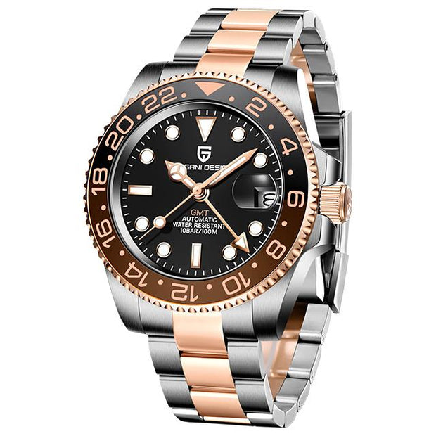 Men's Automatic Mechanical Stainless Steel Watch