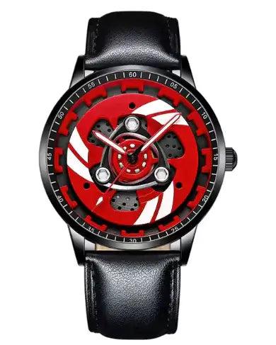 Men's Waterproof Motorcycle Rim Wristwatch