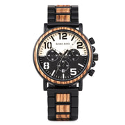 Men's Wooden Stylish Quartz Watch